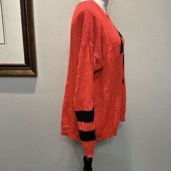 Karen Brooks question mark vintage rare sweater XL - Picture 5 of 10